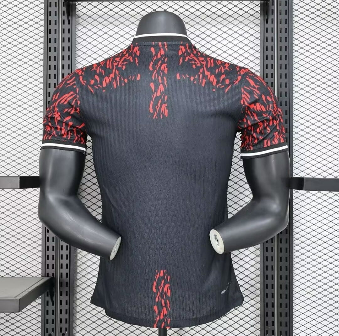 FC Barcelona Red & Black Lion Jersey